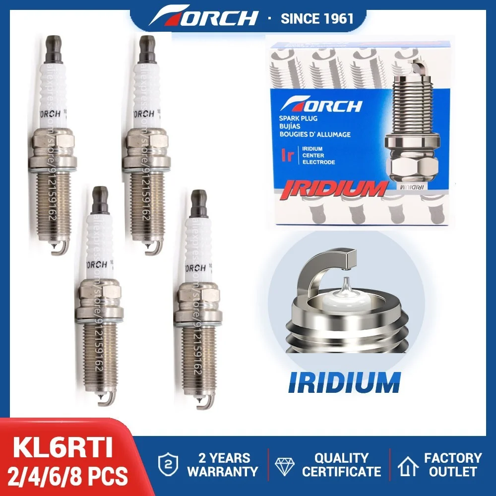 Иридиевые свечи Китай Свеча зажигания KL6RTI для JAC J3 (Турин)/ Tagaz C10 1 3 4G13S1 HFC4GB1.3C |