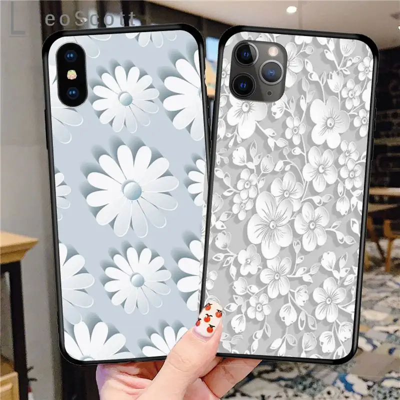 

flower beautiful Phone Case for iPhone 11 12 pro XS MAX 8 7 6 6S Plus X 5S SE 2020 XR cover funda shell coque