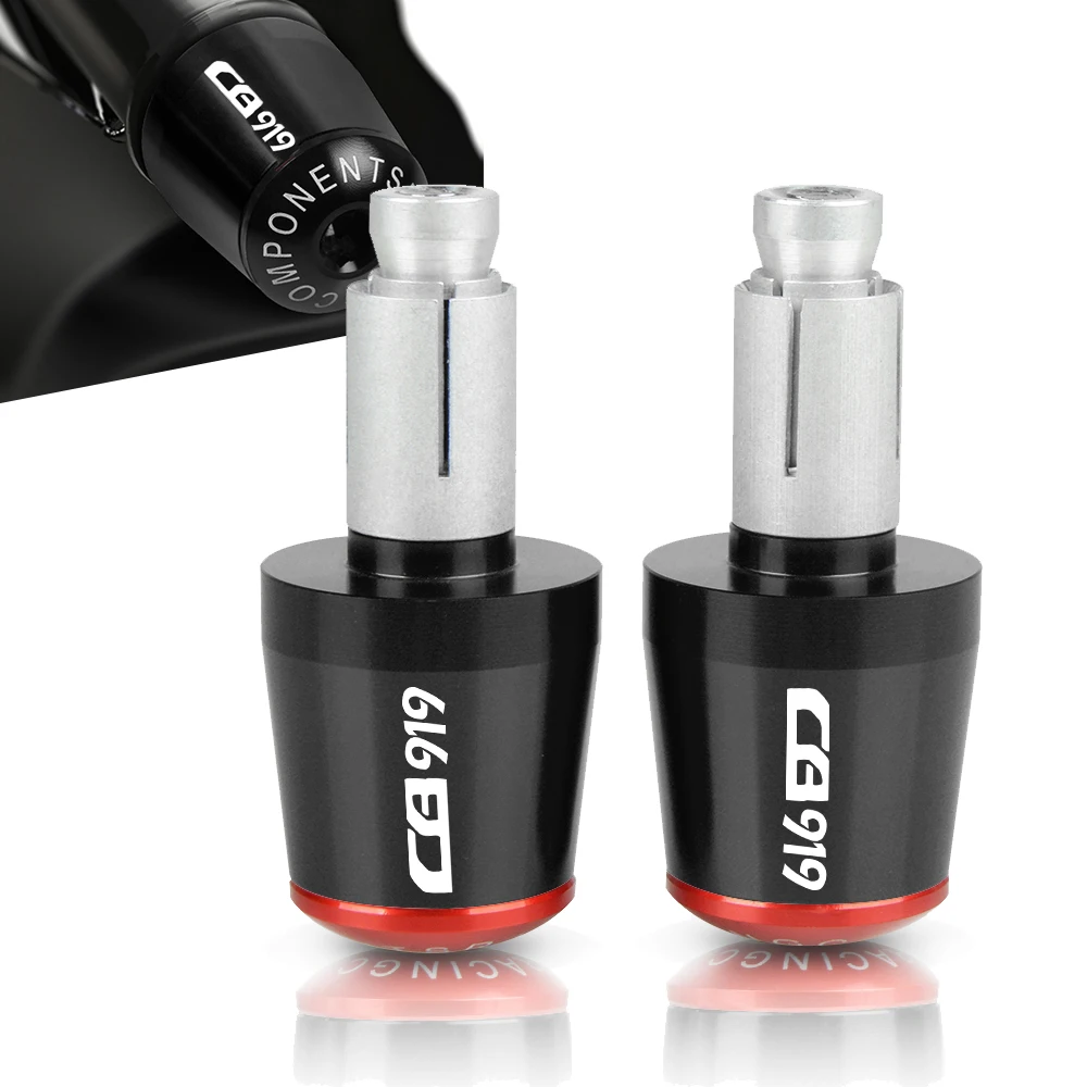 Мотоцикл 7/8 &quot22 мм Руль рукоятки Ручка Бар Торцевая Крышка для Honda CB900F Hornet CB919 CB 919