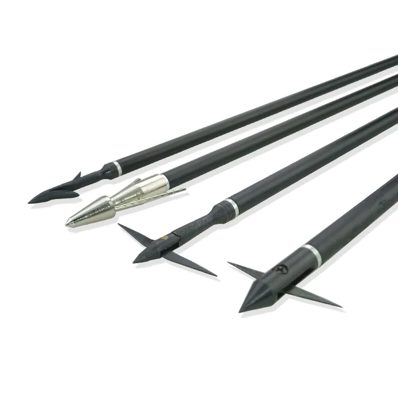 Стрельба из лука Рыбная ловля стекловолокна стрелы позвоночника 500 наконечники