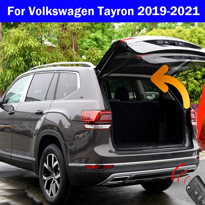 

Car Trunk Opening For Volkswagen Tayron 2019-2021 Tail box Foot kick Sensor Intelligent Tail Gate Lift Electric Tailgate
