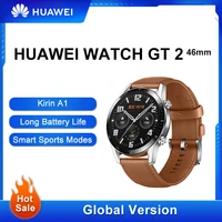 original huawei watch gt 2 smart watch led heart rate sleep tracker waterproof huawei gt2 phone call gps fitness tracker
