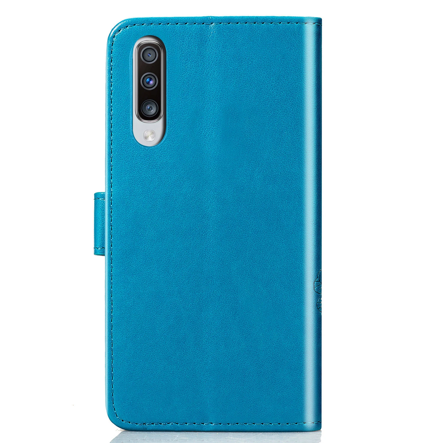 Чехол для Samsung Galaxy A70 из искусственной кожи с откидной крышкой + ТПУ чехол кошелек