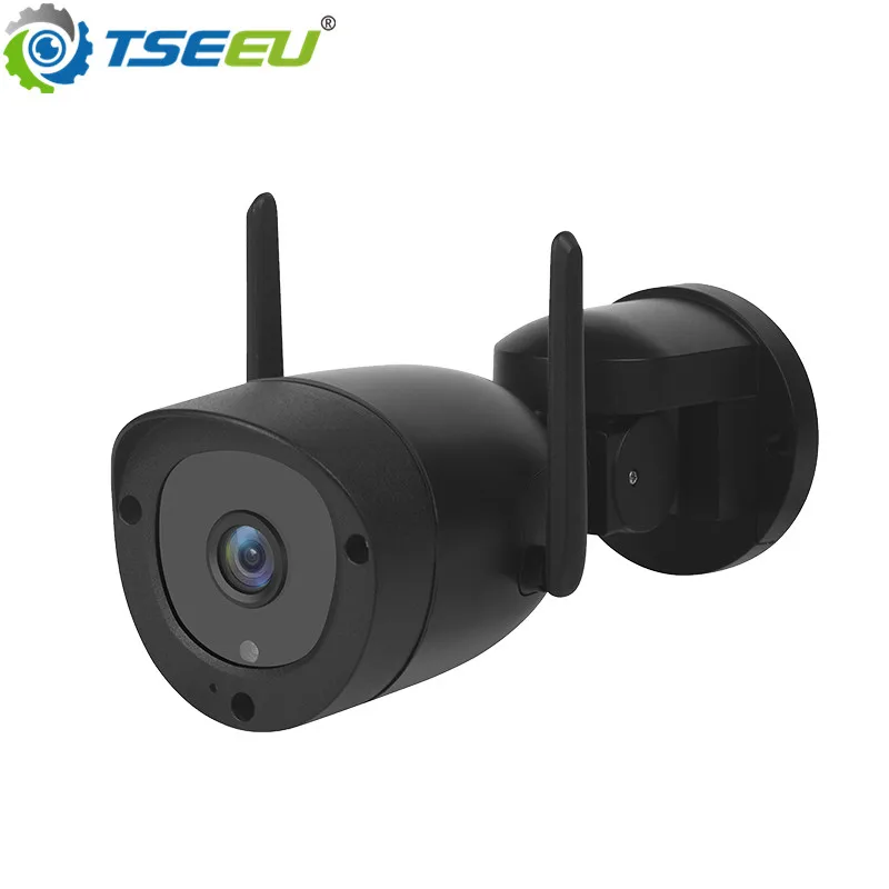 

Outdoor WiFi IP Camera Wireless LAN 1080P Pan Tilt Rotation Microphone Speaker Motion Detection Auto Human Tracking 128G SD