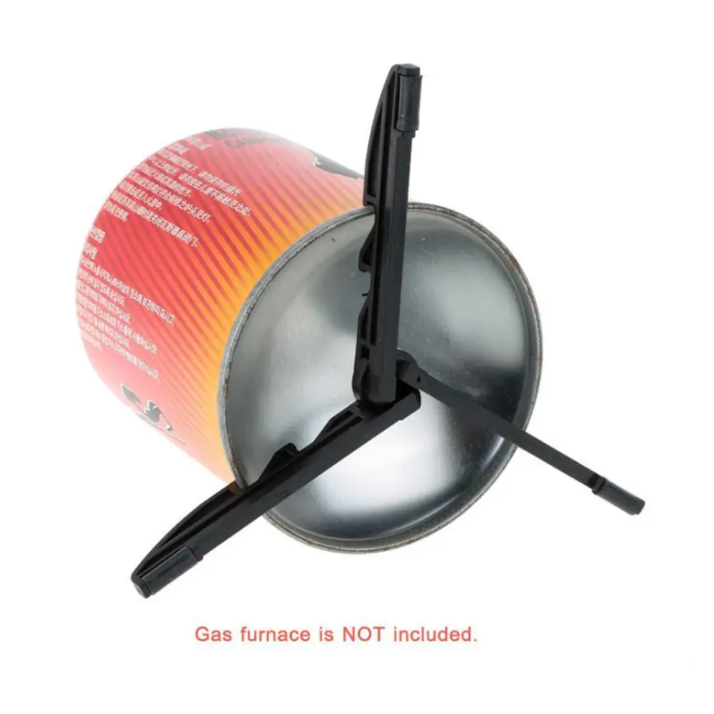 Открытый кемпинговый газовый резервуар плита основание держатель штатив полка