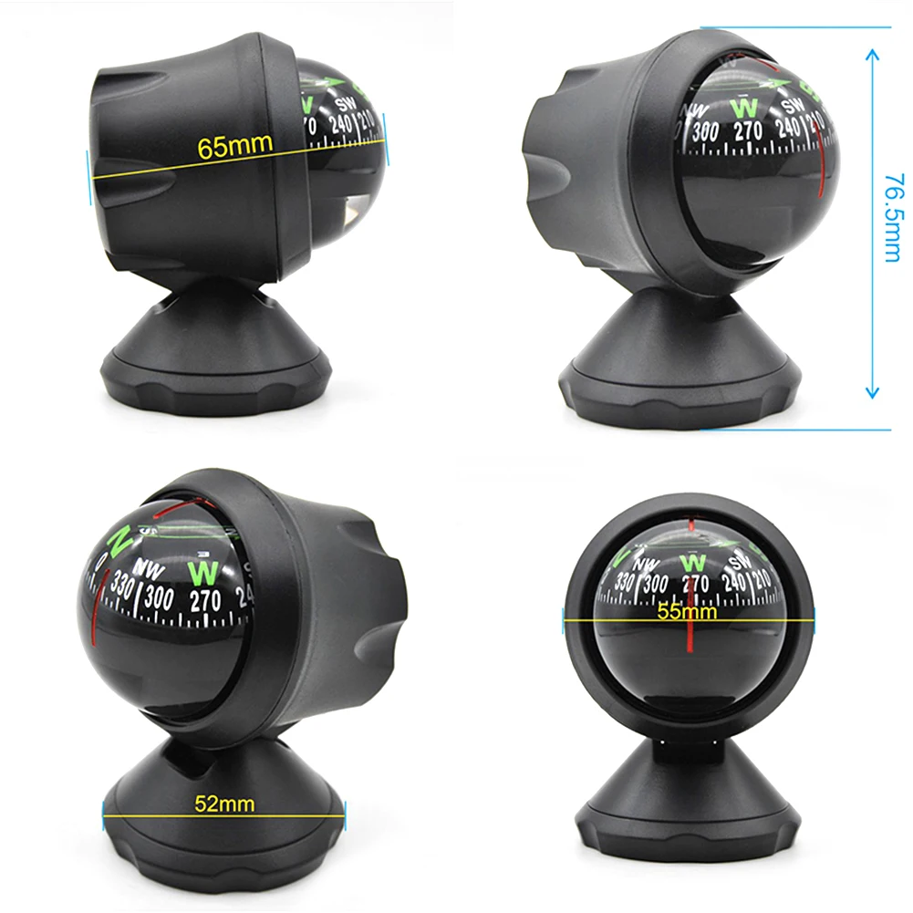 Многофункциональный универсальный автомобильный компас декоративный орнамент