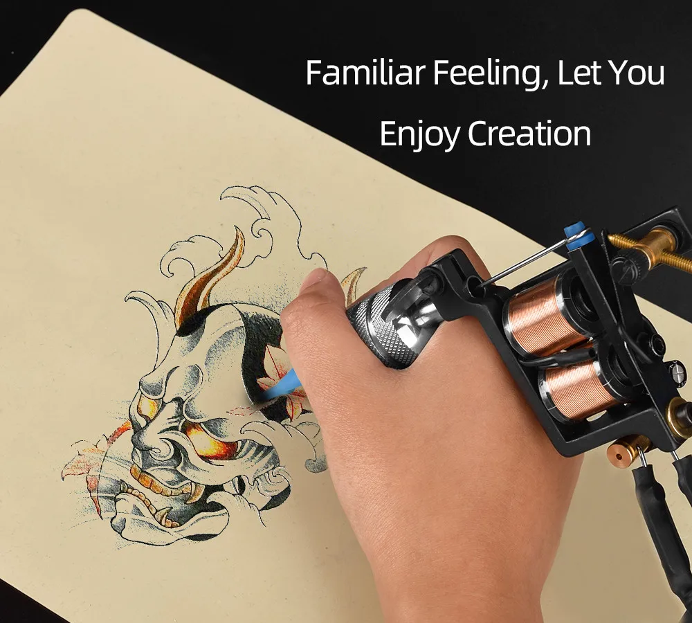 2019 Новый профессиональный медный 12 оберточный тату пистолет машина катушка