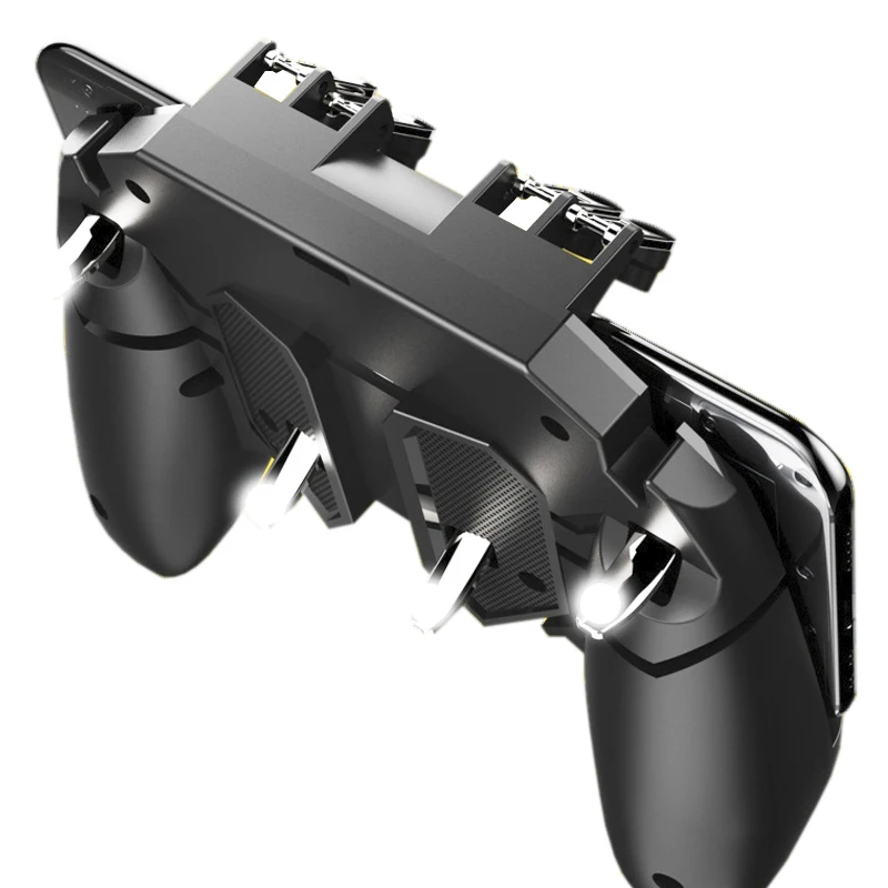 Новый телефон геймпад AK66 шесть пальцев триггеры Pubg металлическая кнопка пуска