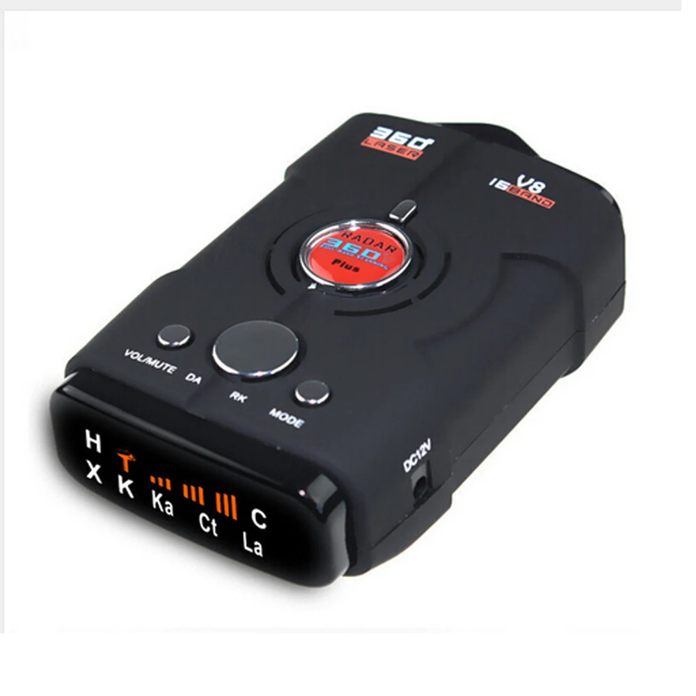 

Anti Radar detector V8 Car Radar Detector 16 Full band X K NK Ku Ka Laser VG-2 LED Display Russian/English voice