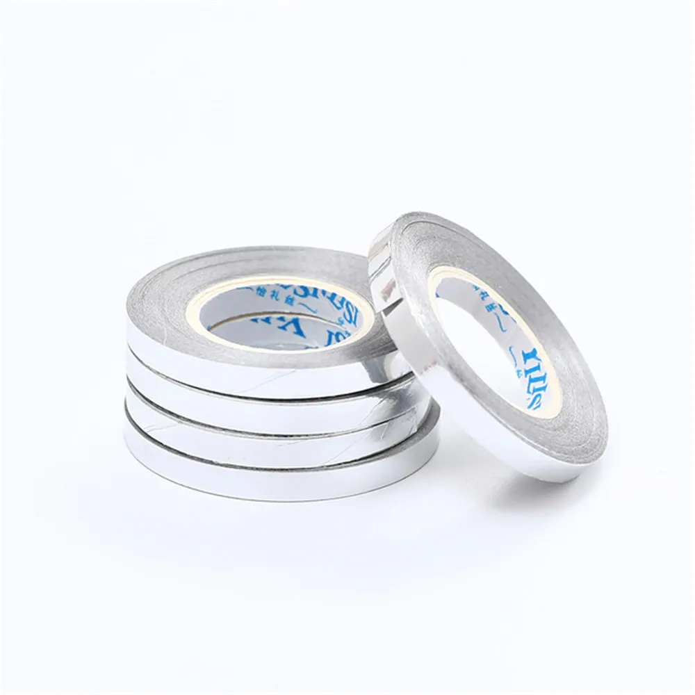 1 шт./лот 5 мм * 10 м фольгированная лента для воздушных шаров Лазерная Лента цепочка