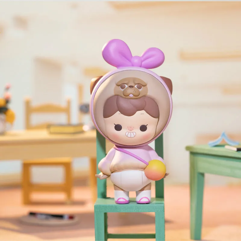 MIMO с принтом Lucky Dog глухая коробка изящным кукольным украшение девушка 3D модель
