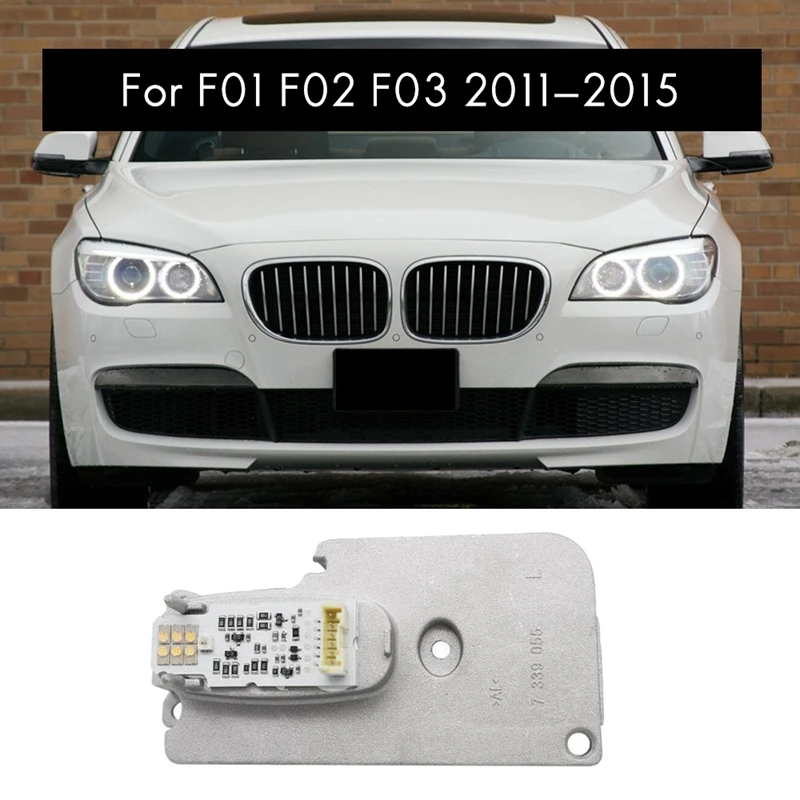 

Left Side Headlight LED Turn Signal Light Control Module Unit For-BMW 7 Series F01 F02 F03 LCI 2011-2015 63117339055