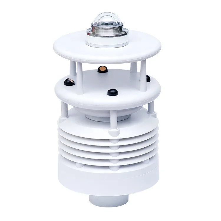 8 параметров скорость ветра направление температура влажность давление PM2.5 PM10