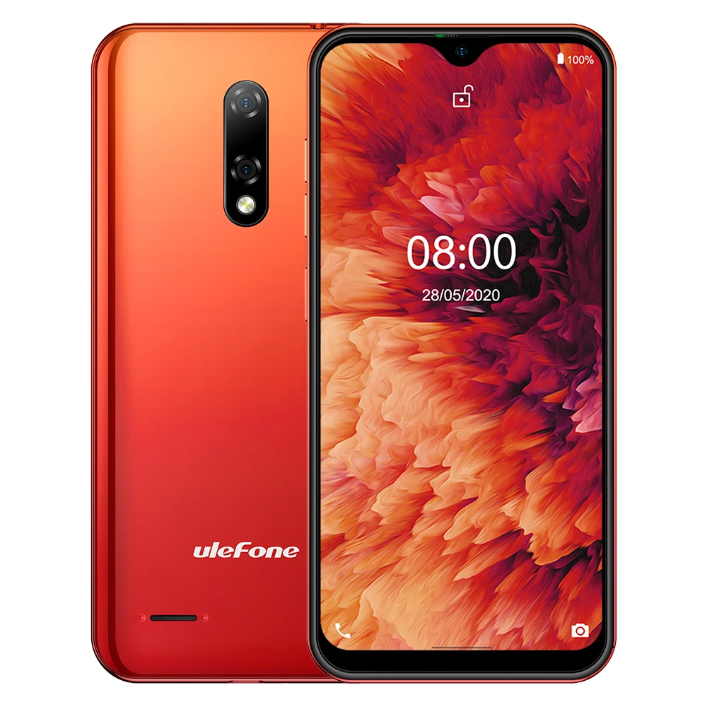 Смартфон Ulefone Note 8P на Android 10 Go четыре ядра экран 5 дюйма 2 ГБ + 16 Гб|Смартфоны| |