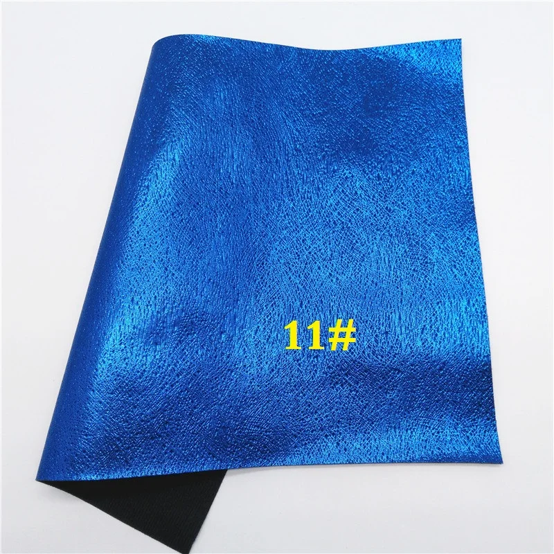 11 Glitterwishcome 21X29 см A4 размер винил для бантов тисненая лошадиная кожа, металлические листы из искусственной кожи для бантов, GM593A - Цвет: 11