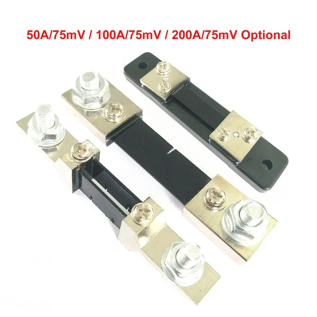 Флуоресцентный шунт постоянного тока 50 а/0 5 а/а 75 мВ для цифрового амперметра