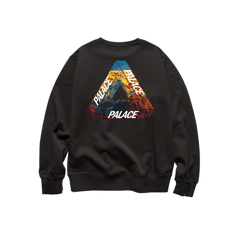 

Custom Embroidered Logo Cartoon Print Long Sleeve Crew Neck Cotton Sweatshirt for Men