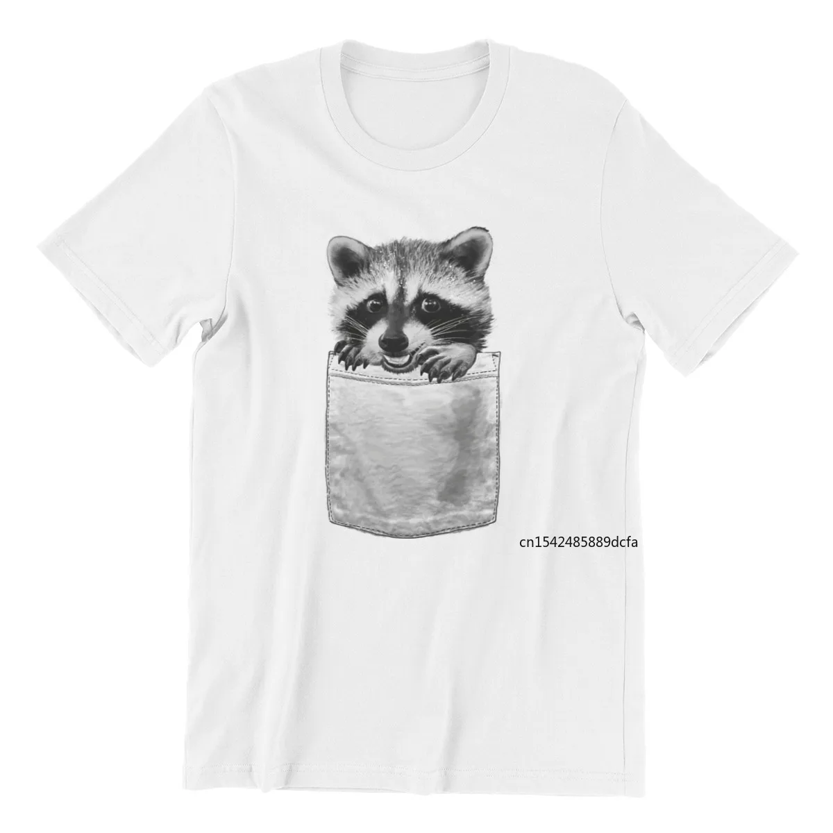 

Summer Pocket Raccoon Wholesale Clothes Funny Kawaii Plus Size Clothing