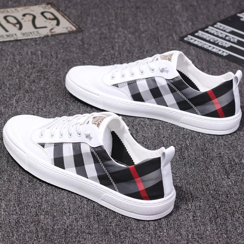 

Men Vulcanize Shoes New Canvas Shoes Men Comfort Men Shoes Fashion Sneakers Men Casual Sheoes Breathable Sneakers Male Footwear