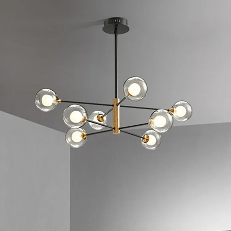 

vintage iron lighting dining room cocina accesorio modern led chandelier hanglampen luzes de teto nordic decoration home