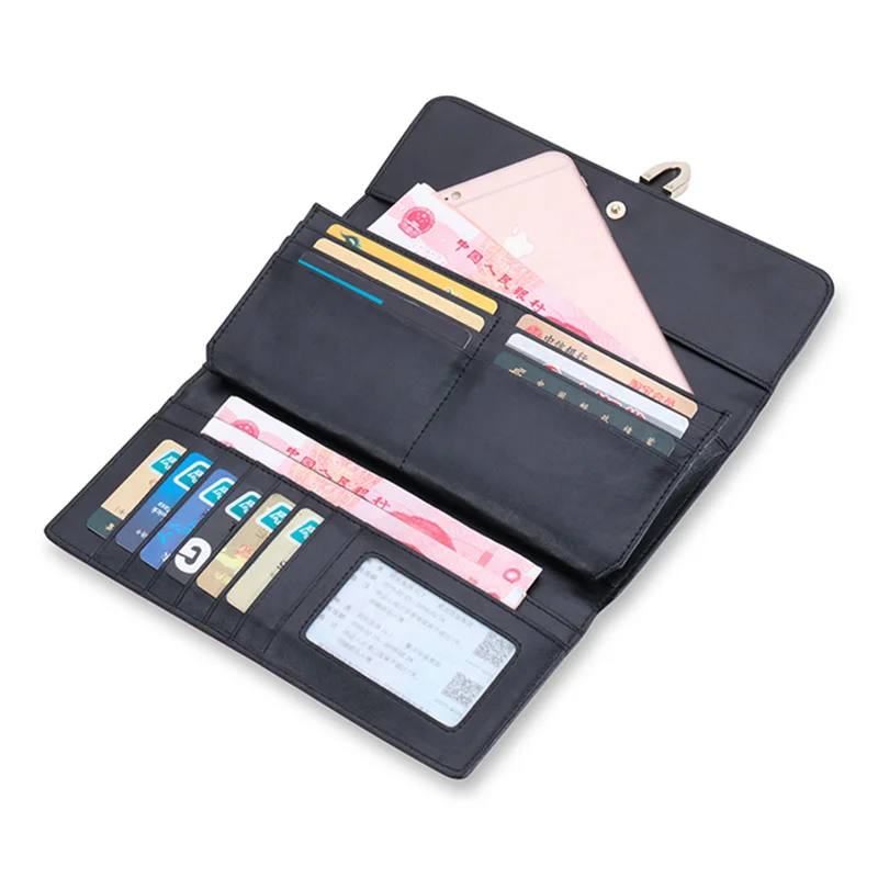 Модный длинный кожаный женский кошелек-клатч Lovely2020 в Корейском стиле | Багаж и