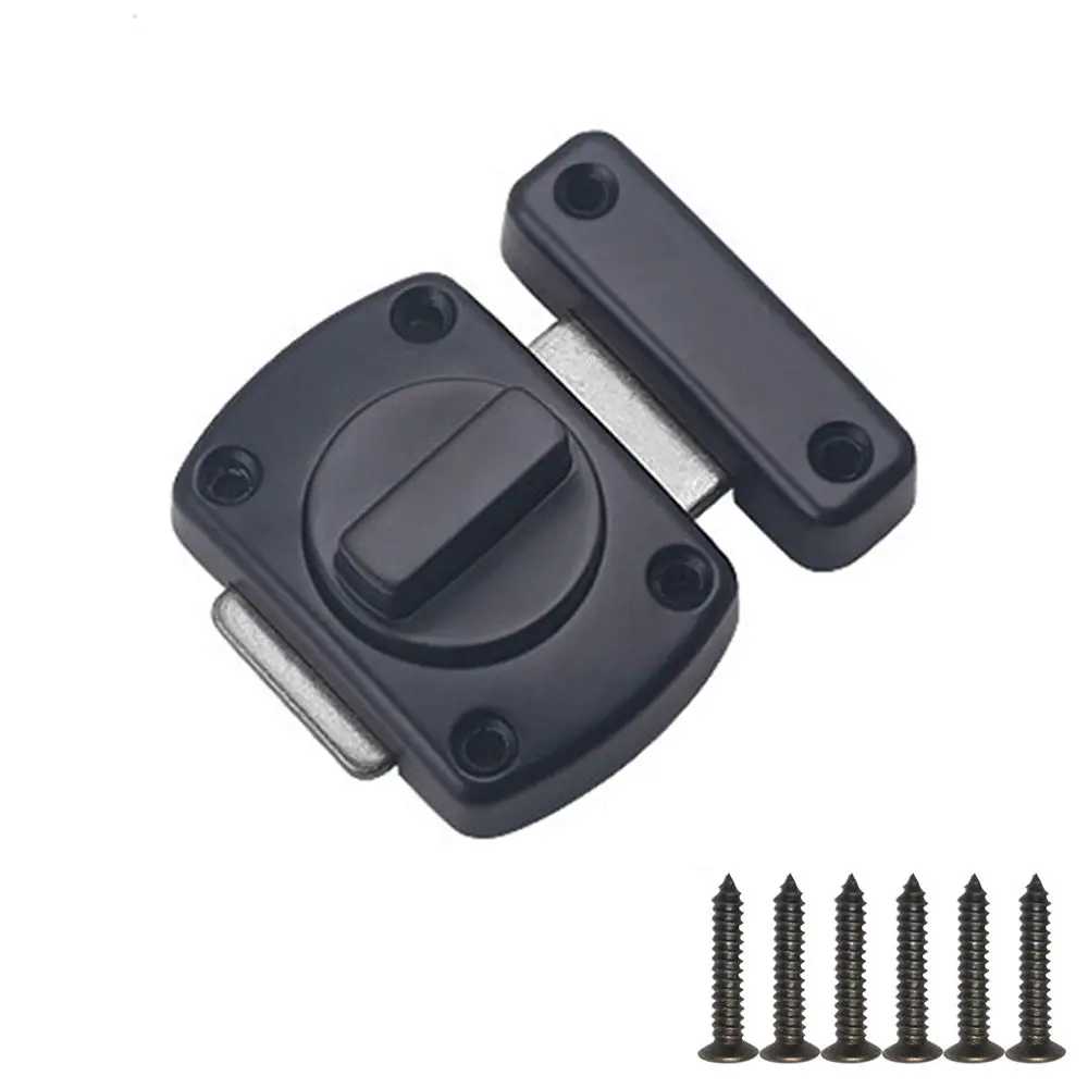 

Универсальная защелка для двери шкафа, болты для мебельных дверей, раздвижные дверные замки, Защитные раздвижные защелки из цинкового сплава