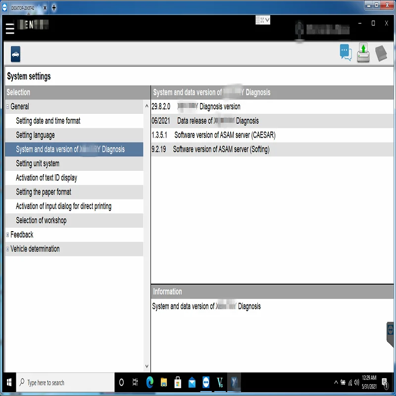 2021 06 программное обеспечение установленное на жестком диске для MB Star C4 SD Connect