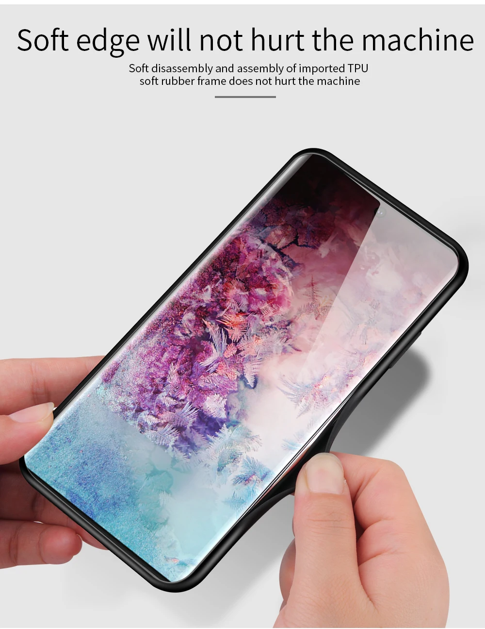 Для samsung Galaxy Note 10 + жесткий чехол для телефона стеклянная крышка мраморная