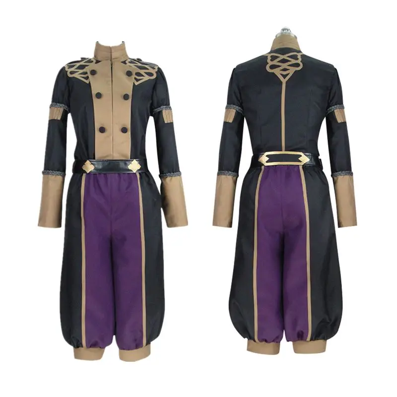 Игровая эмблема огня косплей трех домов костюм Хьюберта для косплея взрослый