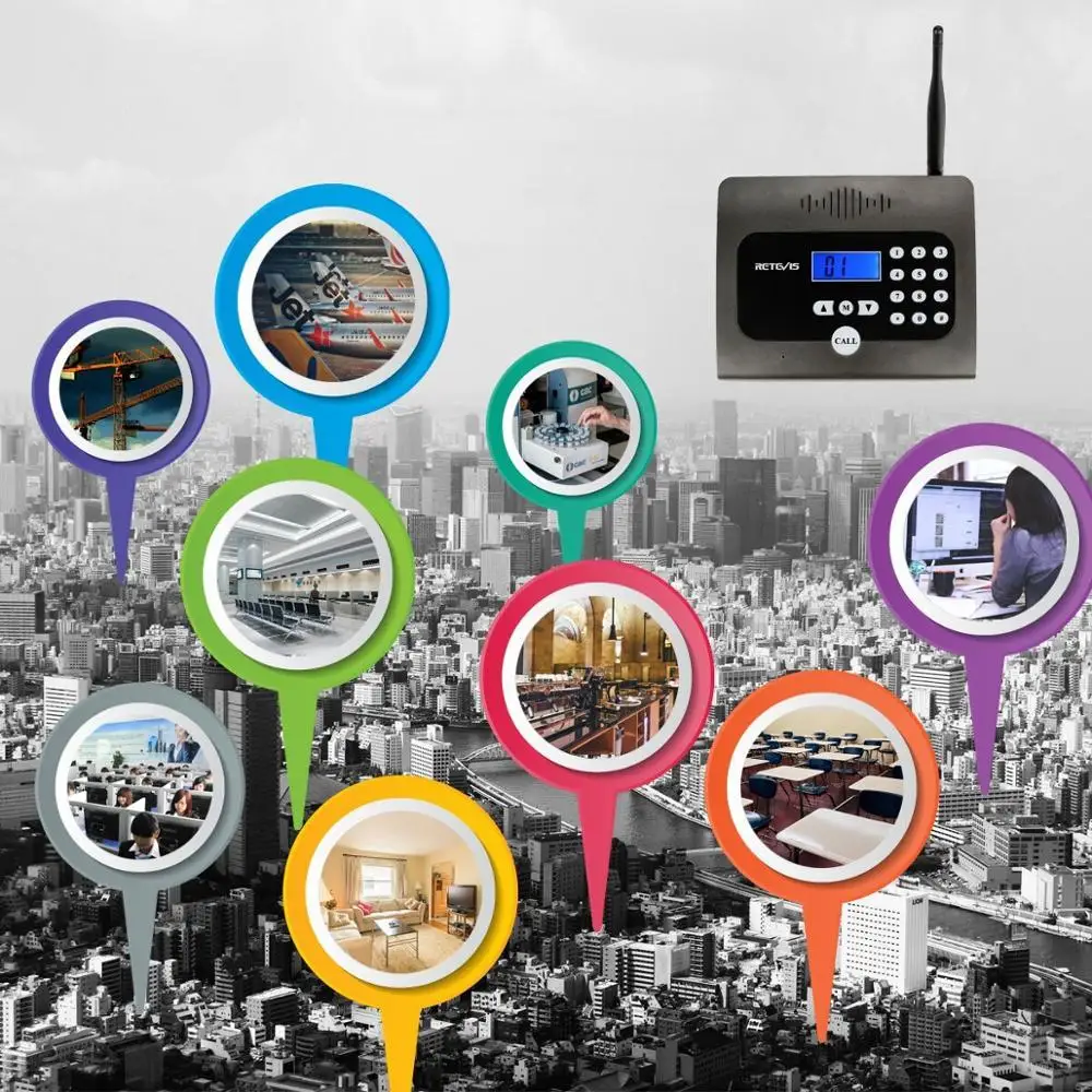 10PCS RETEVIS RT57 Duplex Indoor Wireless Calling Intercom System Business Device Two-way Desktop Radio For Office Home | Мобильные