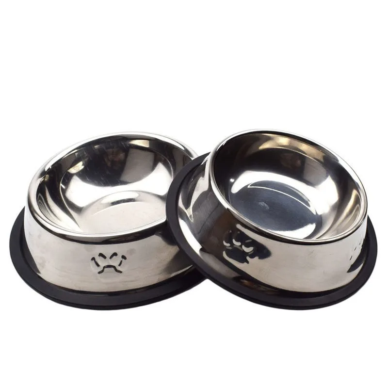 Новые миски для собак и кошек из нержавеющей стали дорожный Фидер кормления