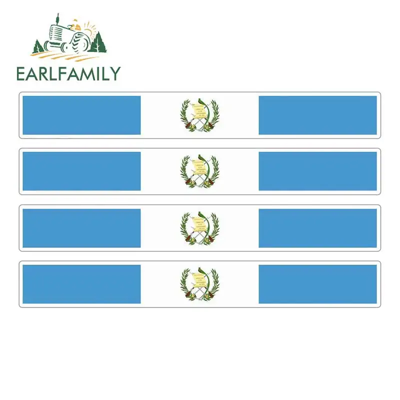 EARLFAMILY 13 см x 1 7 4 шт. полосатый Автомобильный флаг для мотогонок наклейка
