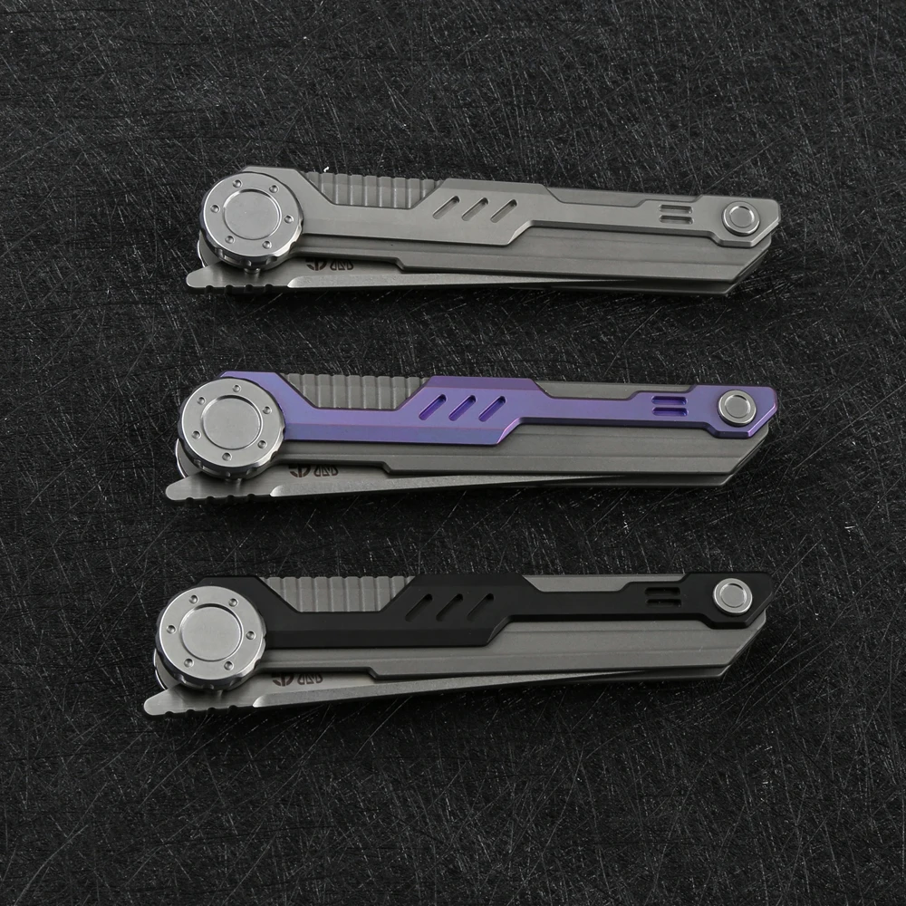 Новинка 2021 нож NOC MT05 KVT шариковый подшипник лезвие M390 титановая ручка ножи для