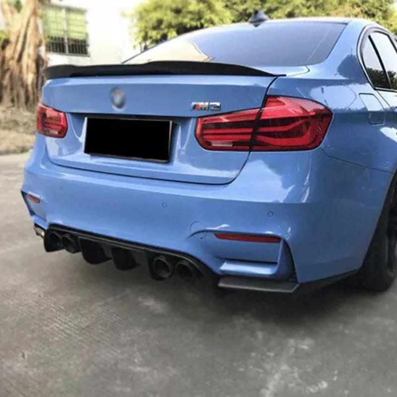 Задний спойлер F80 M3 из углеродного волокна стильная Скоба для BMW F30 3 серии 320i 318d 316d