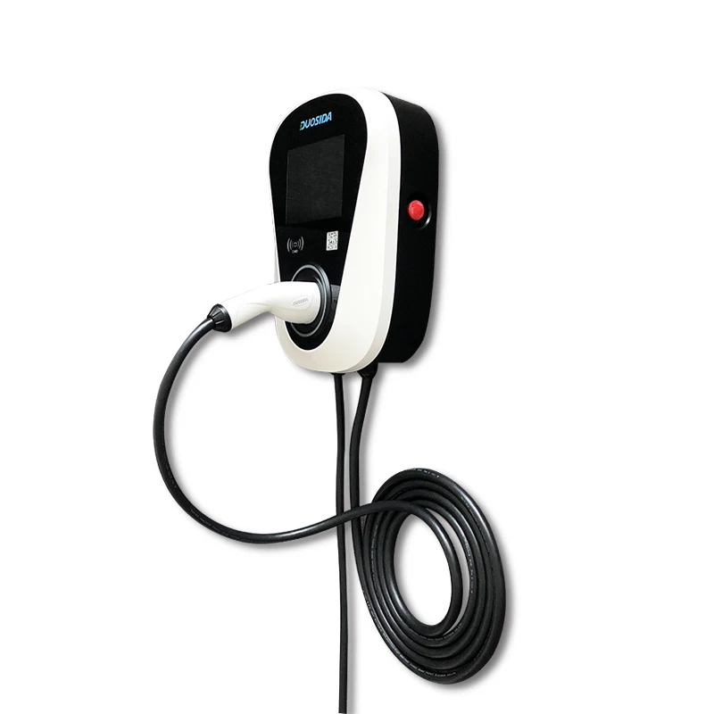 32A Тип 2 7 кВт Wallbox EV зарядная станция настенная батарея штепсельная вилка с 5 м