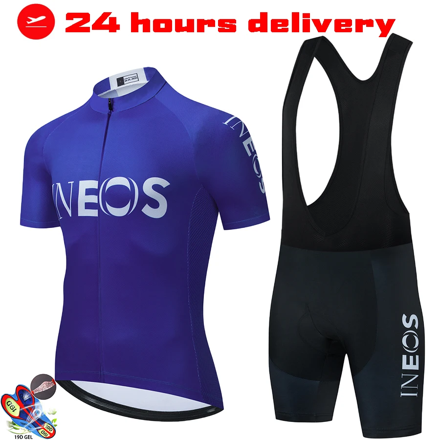 

Комплект велосипедной одежды из Джерси, Мужская командная одежда, гренадный костюм с коротким рукавом 2021, костюм для тренировок, дышащая св...