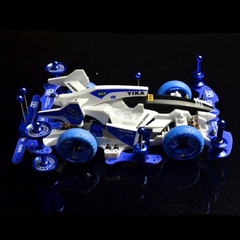 

1 Set MA/AR Chassis Set with Wheel Tire for Tamiya Mini 4WD RC Car