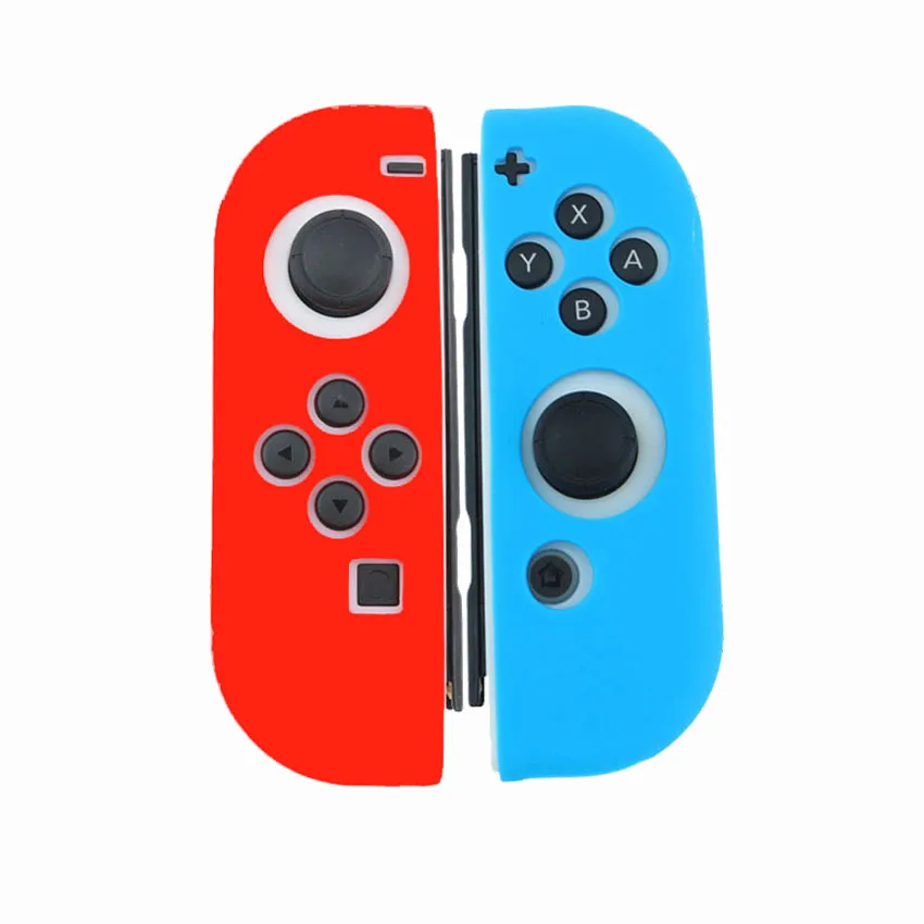 AC YuXi для nyd Switch NS Joy Con корпус на замену чехол для NX JoyCons контроллер чехол Противоскользящий защитный чехол для кожи - Цвет: AC