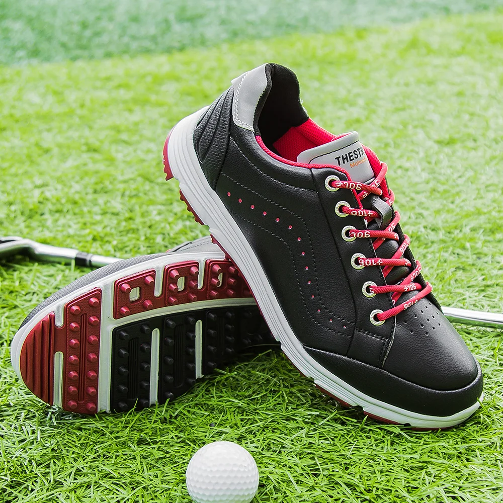 Professional Spikeless Golf Sport Sneakers For Men Big Size Golf Walking Shoes Classic Mens Trainers