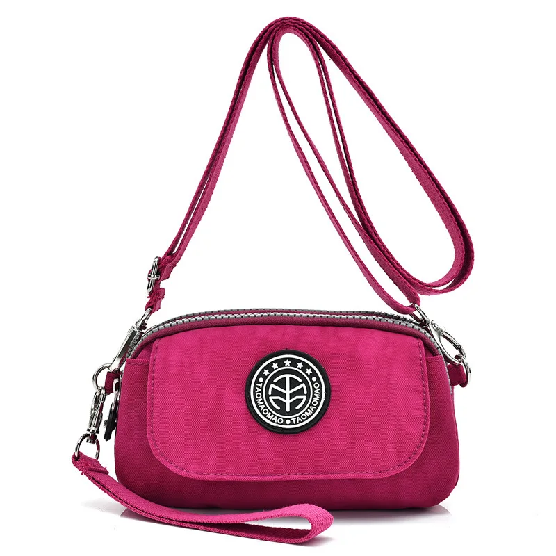 Женские маленькие сумки на плечо водонепроницаемые нейлоновые дизайнерские