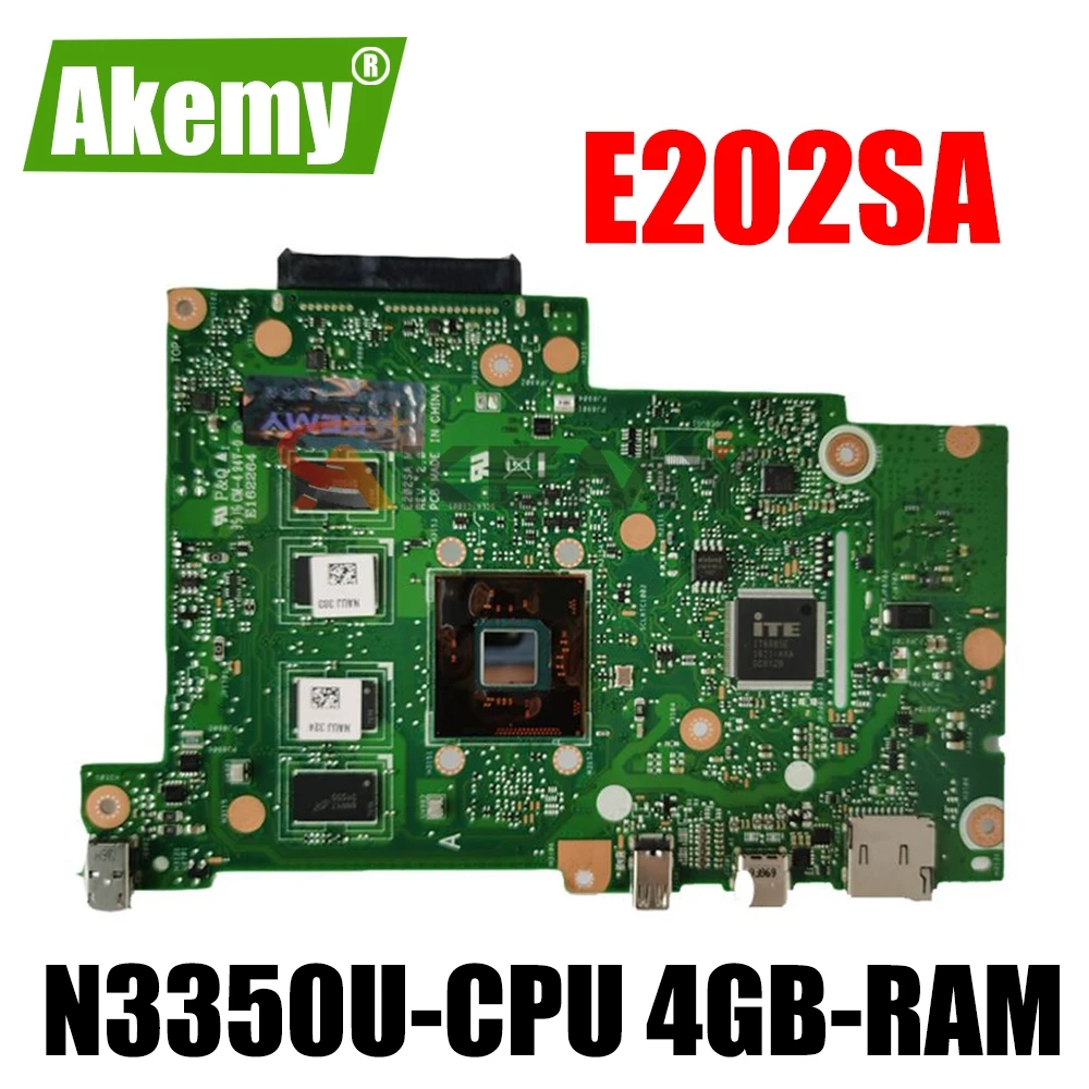 

SAMXINNO E202SA Motherboard For ASUS EeeBook E202S E202SA Laotop Mainboard with N3350U-CPU 4GB-RAM