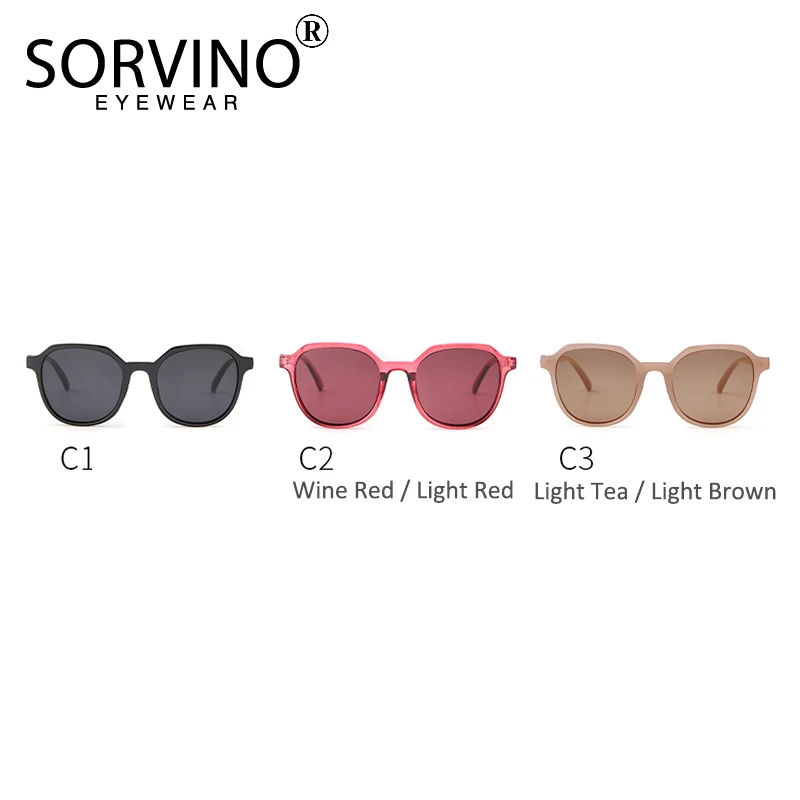 Солнцезащитные очки SORVINO в ретро стиле для мужчин и женщин овальные роскошные