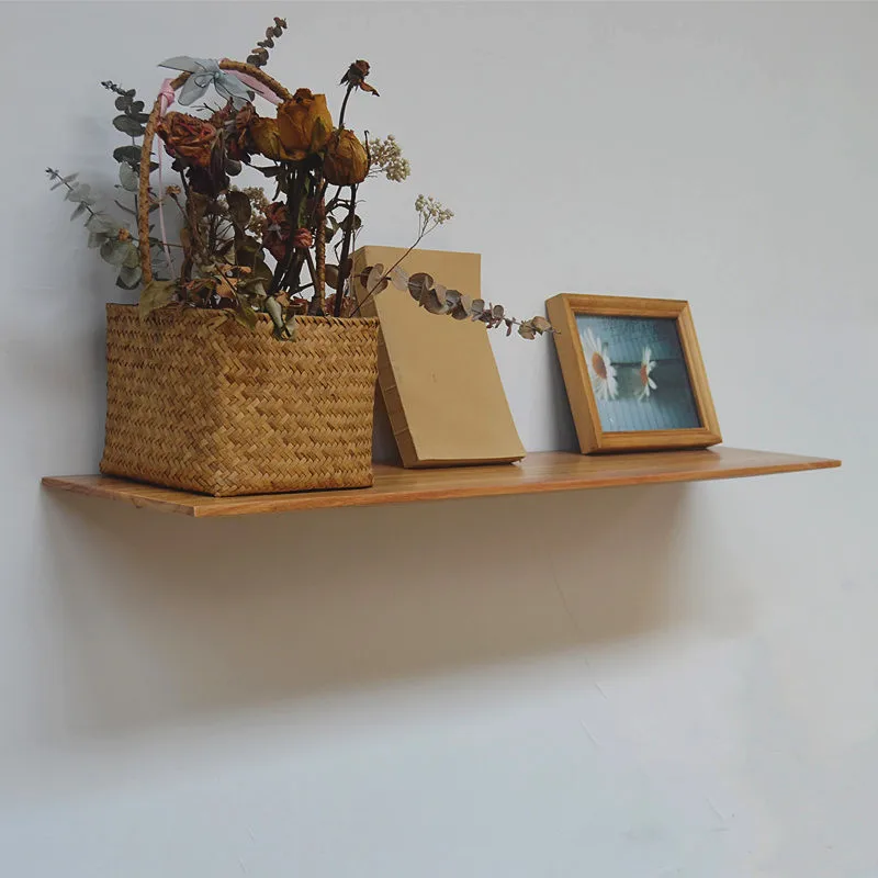 Деревянная полка в современном стиле для гостиной настенная хранения книжная