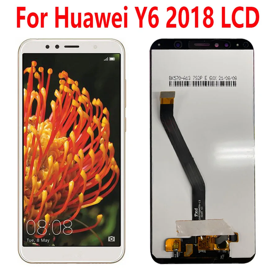 

Оригинальный ЖК-дисплей для Huawei Y6 Prime 2018 с рамкой и сенсорным экраном в сборе