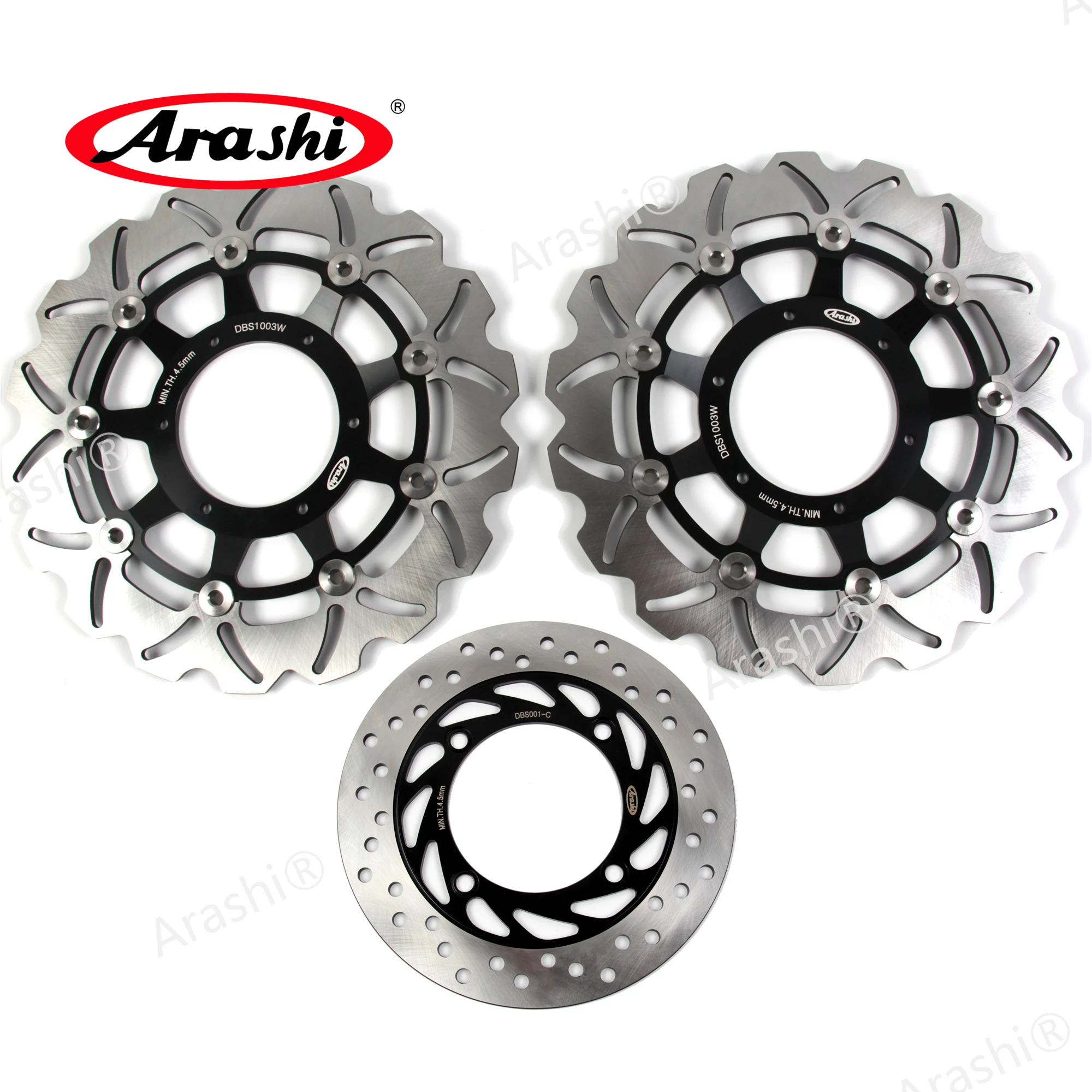 Arashi 1 комплект передний задний тормозной диск для HONDA CB F HORNET 900 2002 2003 2004 2005 2006 CNC