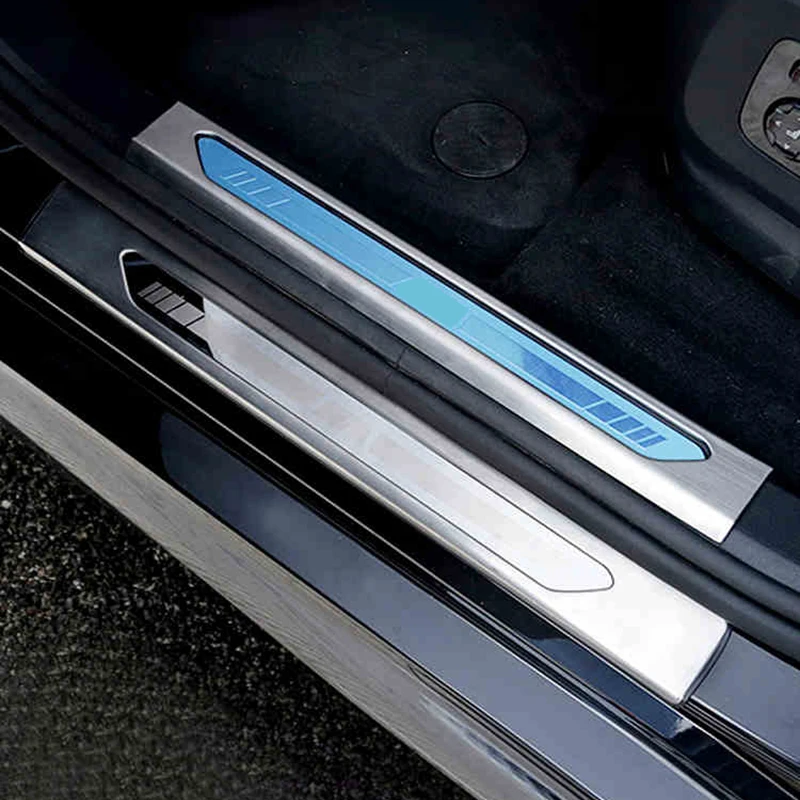 Lsrtw2017 для Bmw X5 G05 Автомобильная дверь наружный порог Накладка Анти-протектор