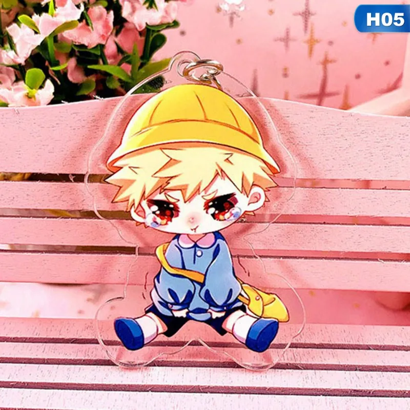 KEY4498H05 Boku No Hero academic анимированный брелок для ключей My Hero academic брелок в стиле аниме - Color: KEY4498H05