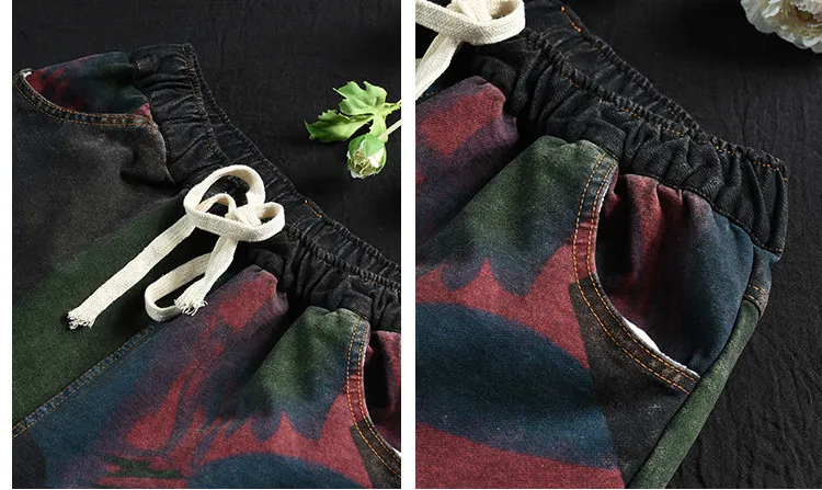 Max LuLu осенние корейские модные женские брюки с принтом женские панковские шаровары женские винтажные Панталоны повседневные уличные
