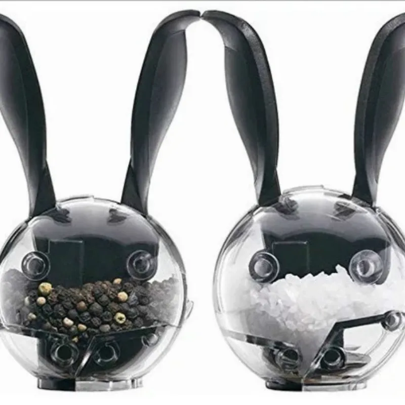 Креативные милые мельницы для соли и перца в форме кролика мельница из твердой