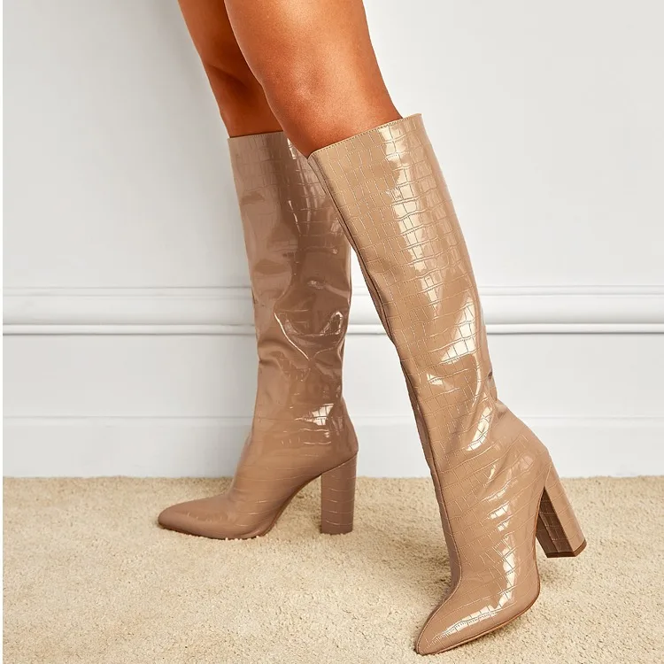 

Женские резиновые сапоги на высоком каблуке, Роскошные Дизайнерские Сапоги на шпильке, зима 2021